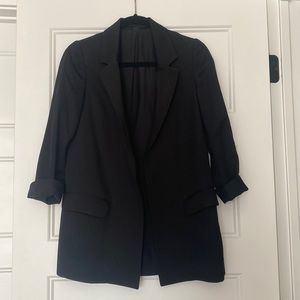 AllSaints Black Aleida Blazer